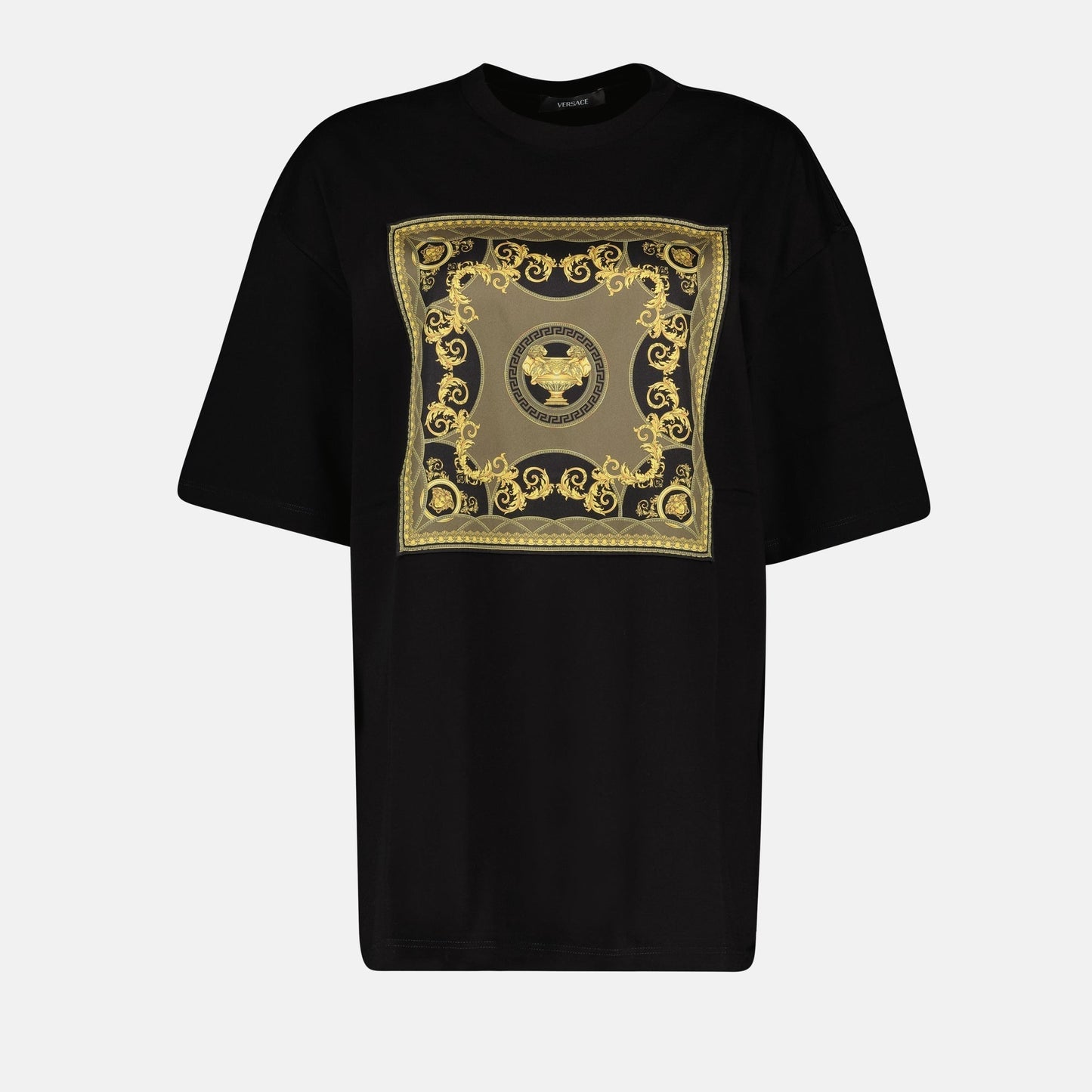 Baroque Print Oversized T-Shirt