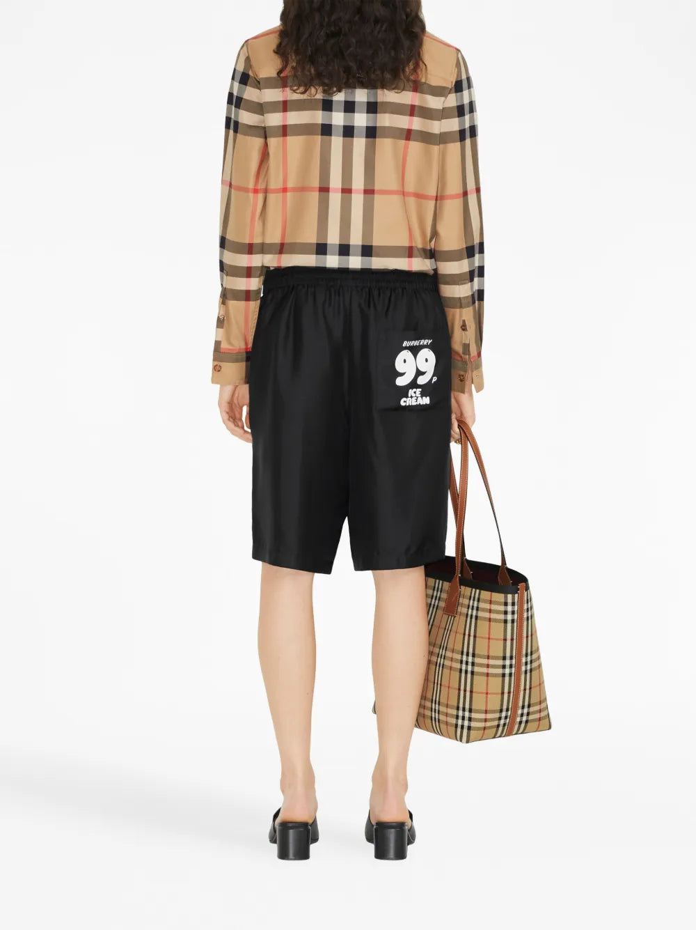 Vintage Check Longline Shirt