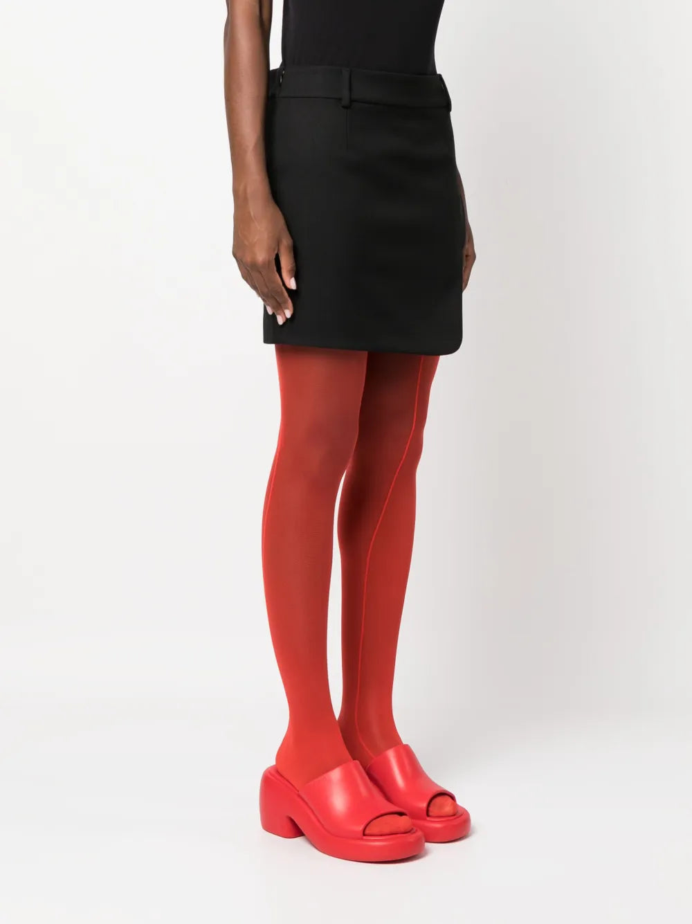 Mini Viscose Skirt
