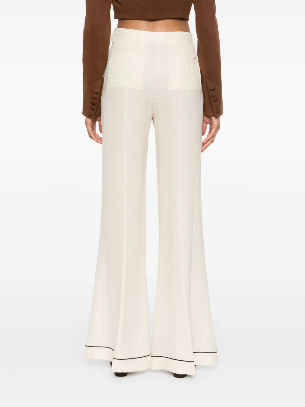 Tailored Flared Trousers