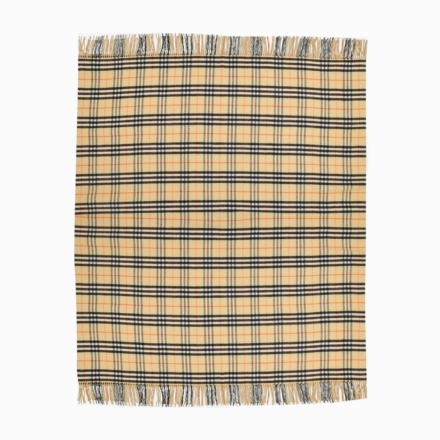 Classic Check Wool Blanket