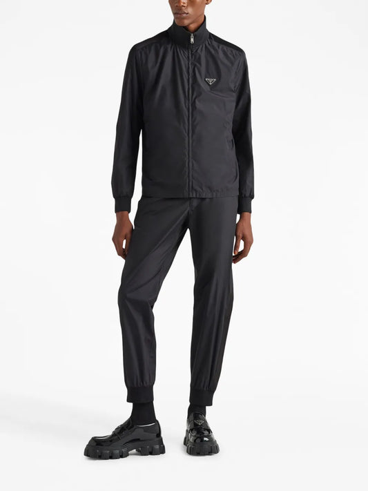Silk and Nylon Jogging Pants