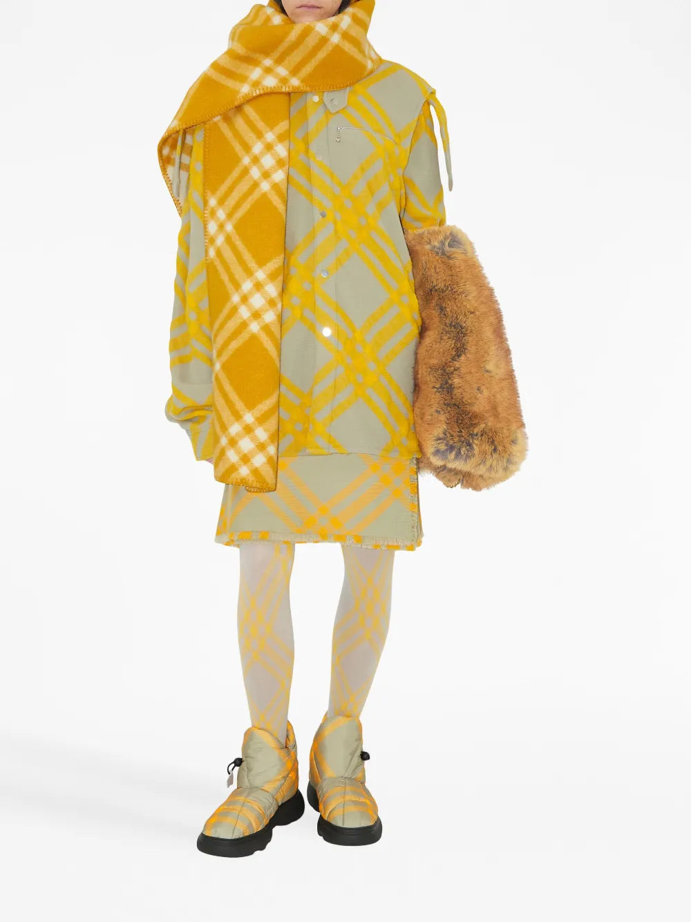 Wool Kilt Skirt