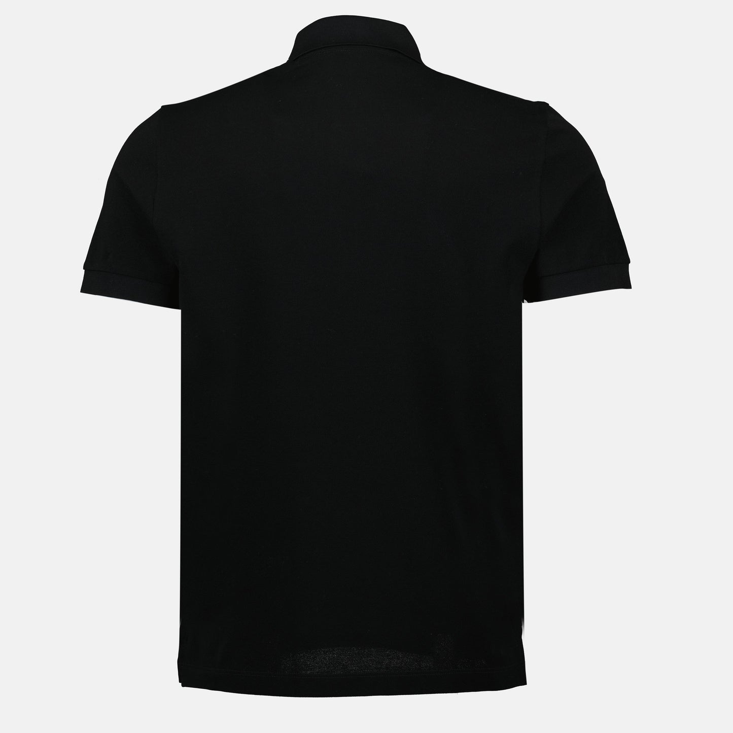 Fendi Black Polo Shirt with FF Logo Detail