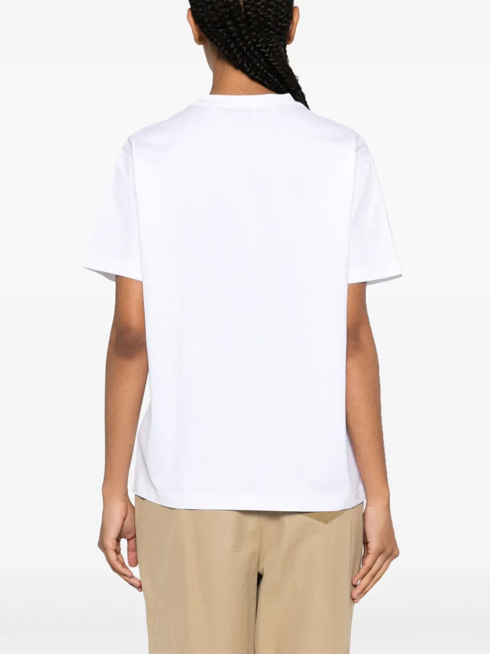 Check Pocket Cotton T-Shirt
