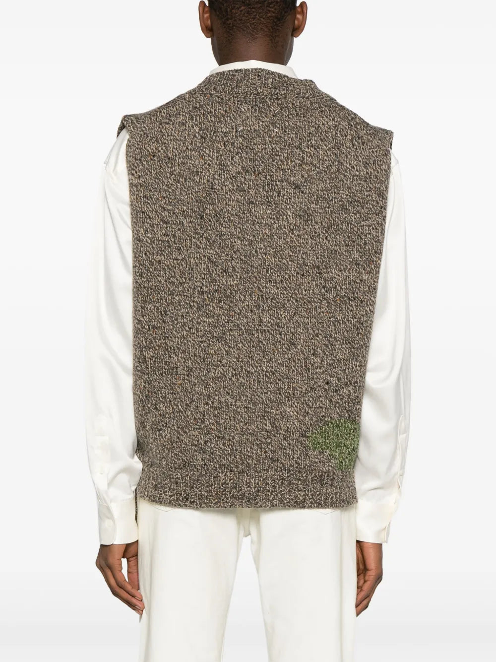 White Utility Silk Shirt