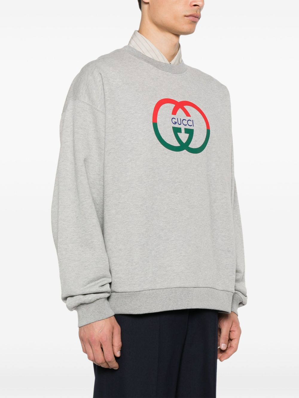 Printed Cotton Sweatshirt