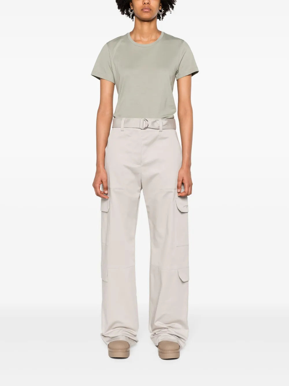 Classic Cotton T-Shirt – Sage Green
