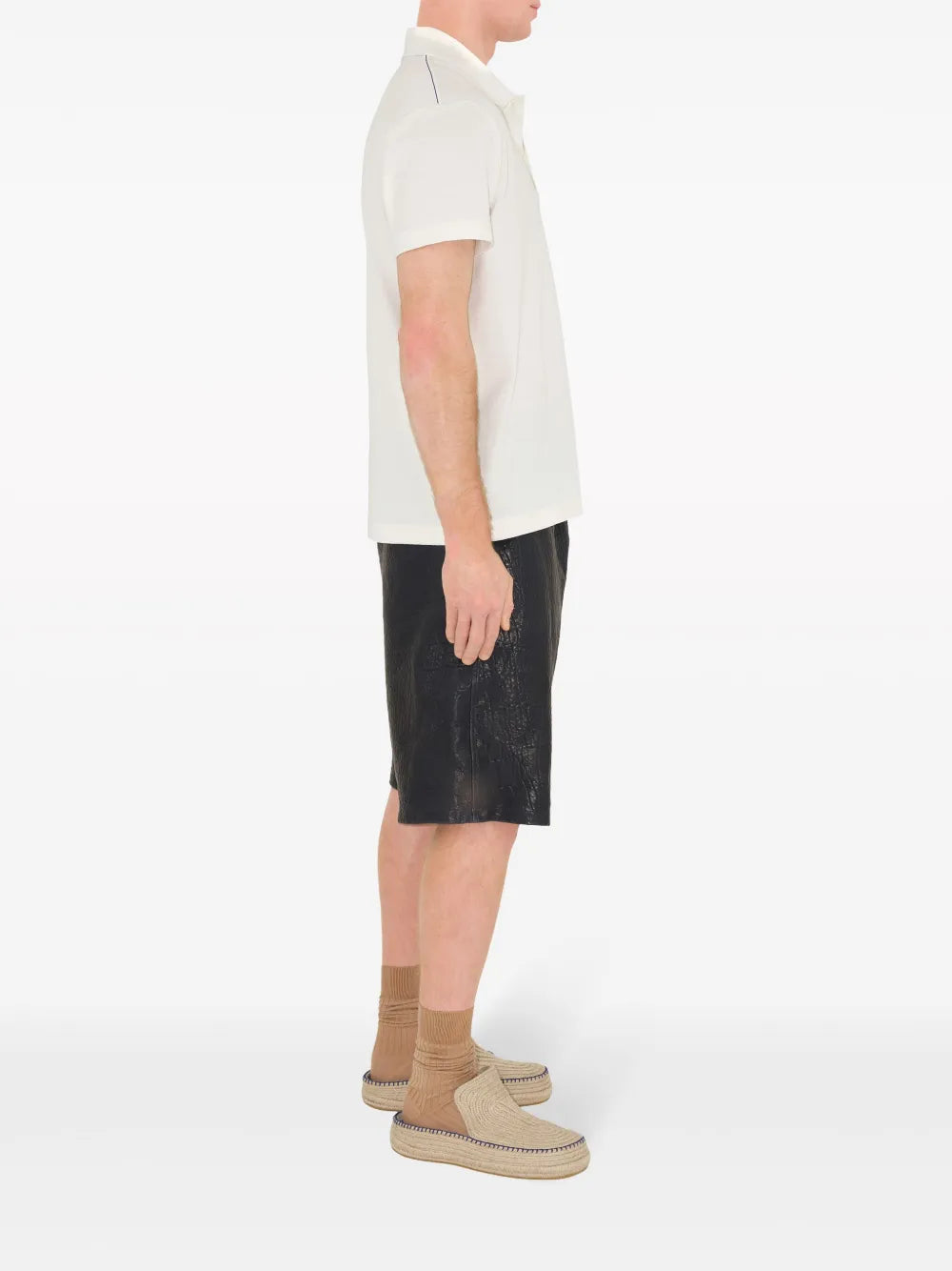 White Polo with Signature Equestrian Logo