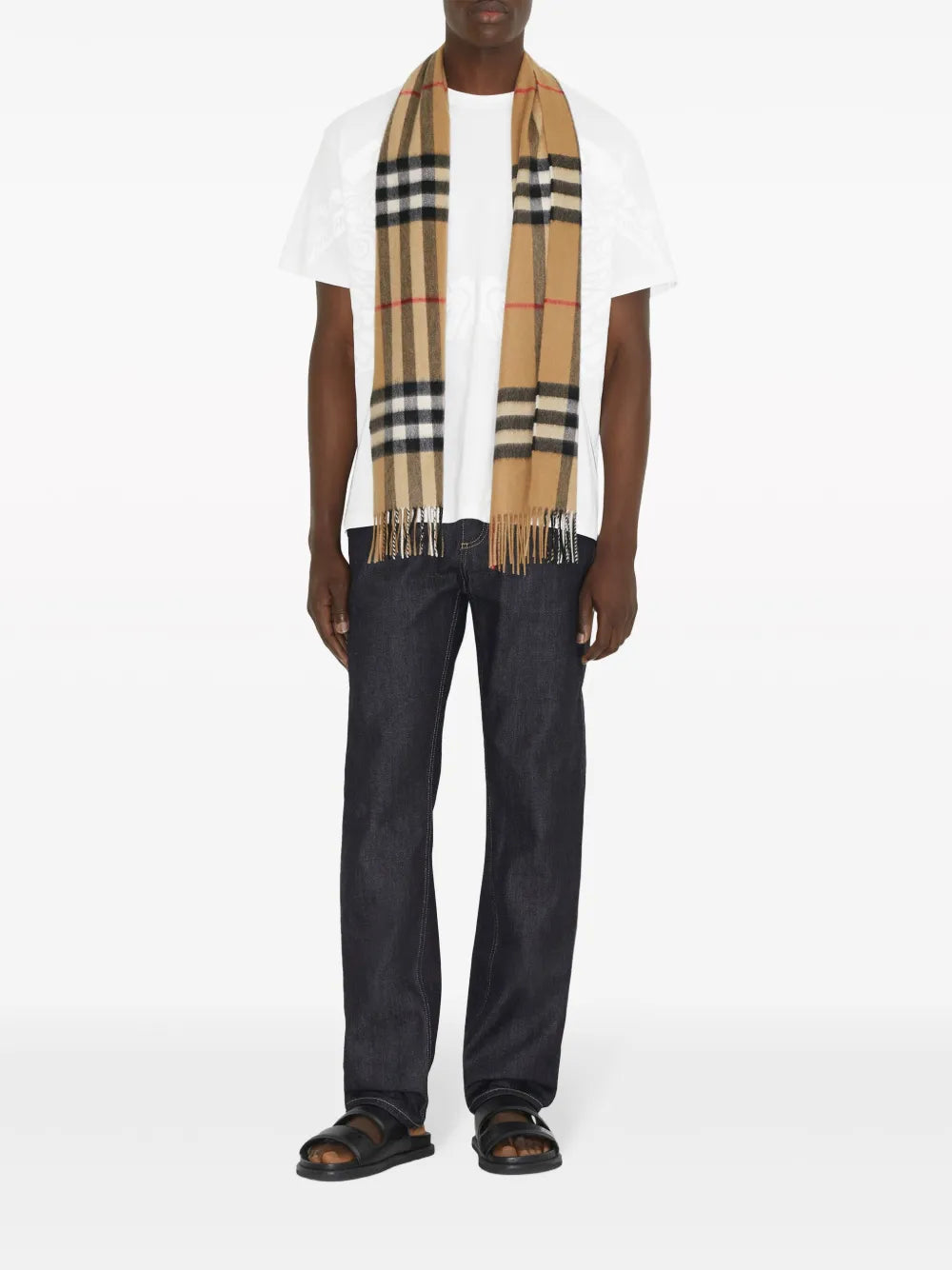 Iconic Check Cashmere Scarf