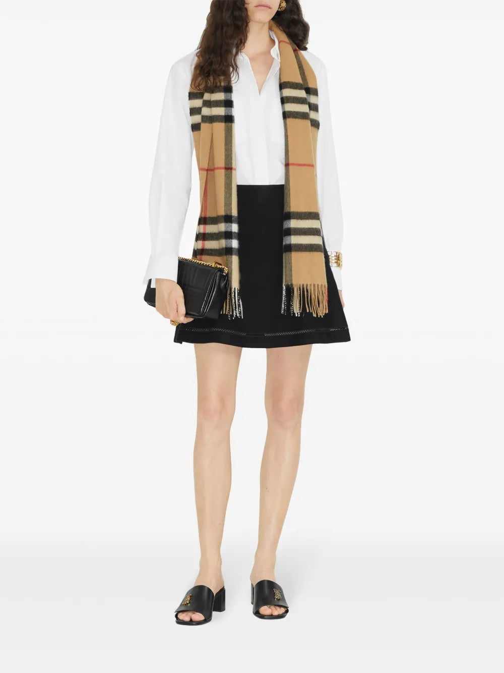 Iconic Check Cashmere Scarf