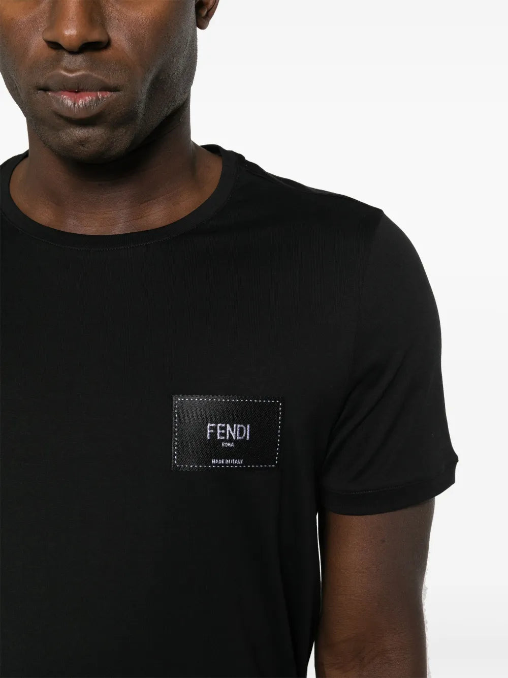 Roma Logo Cotton T-Shirt