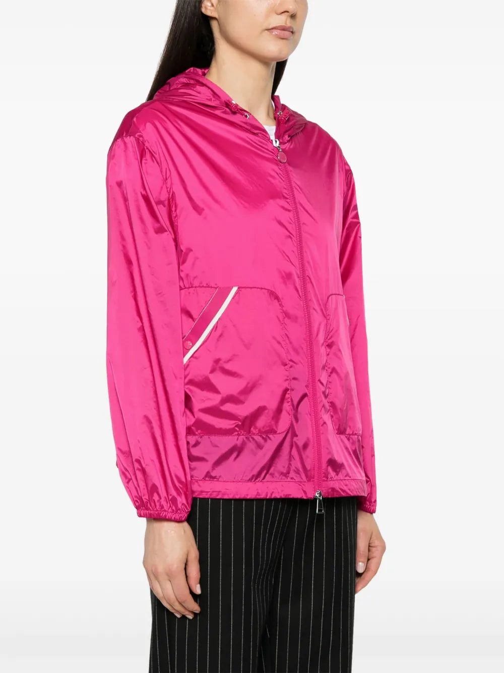 Hooded Lightweight Windbreaker Jacket
