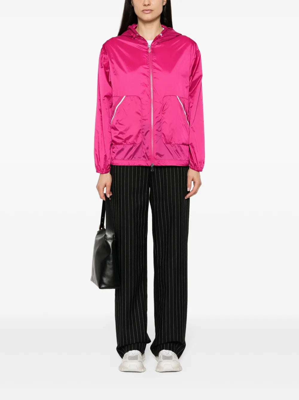 Hooded Lightweight Windbreaker Jacket