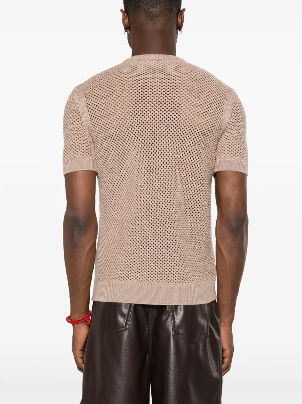 Mesh Cotton T-Shirt