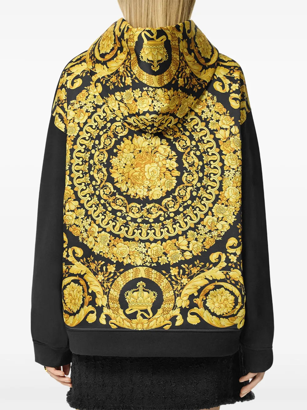 Barocco Trim Hoodie