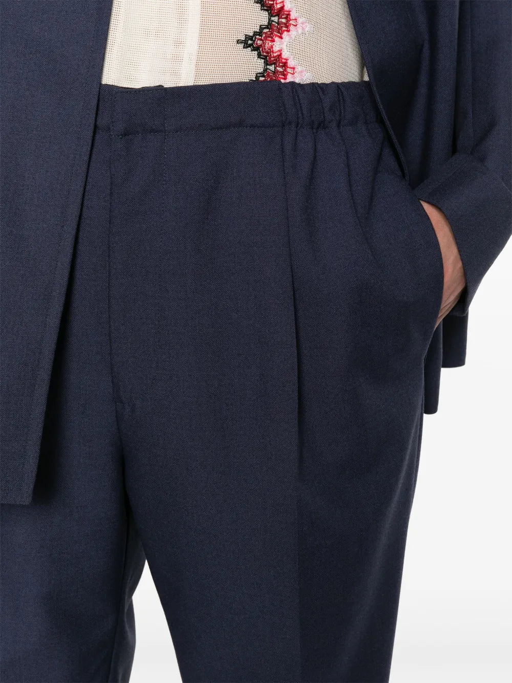 Pleated Pants
