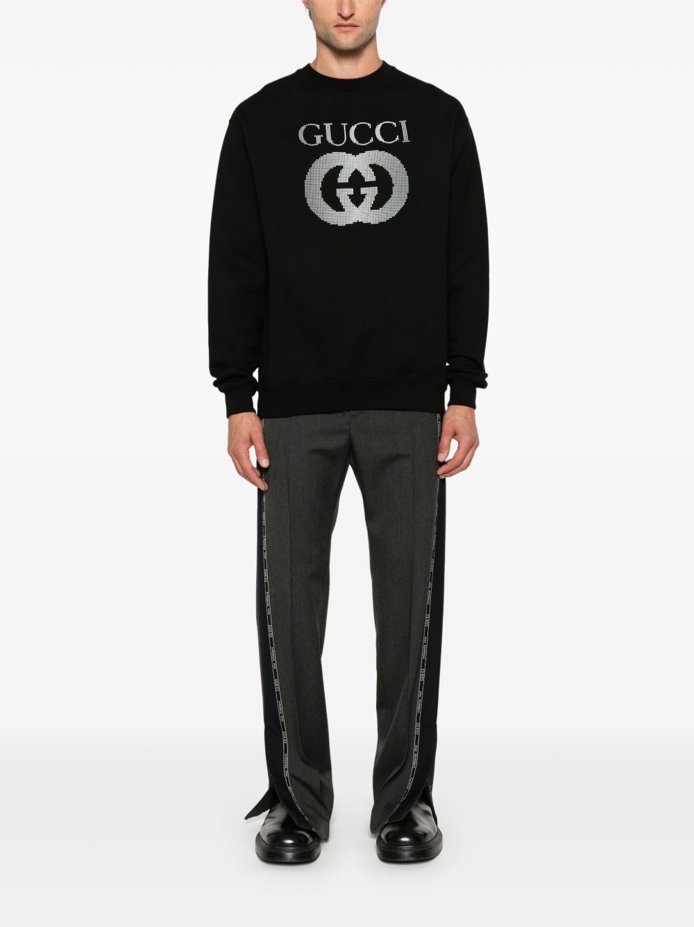 Interlocking G-appliqué sweatshirt