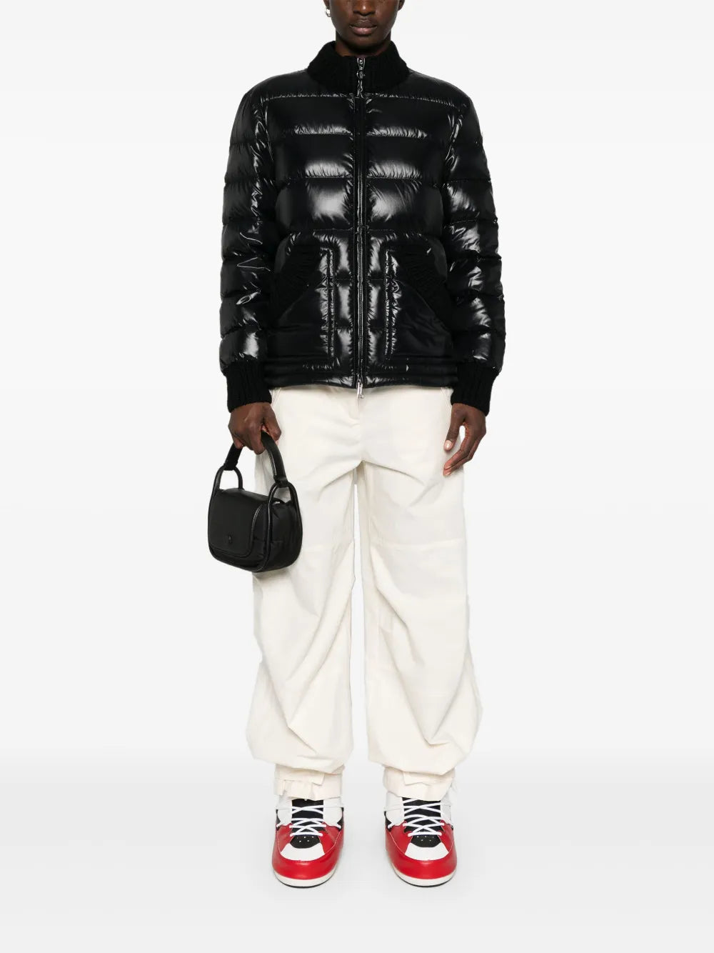 Glossy Quilted Puffer Jacket