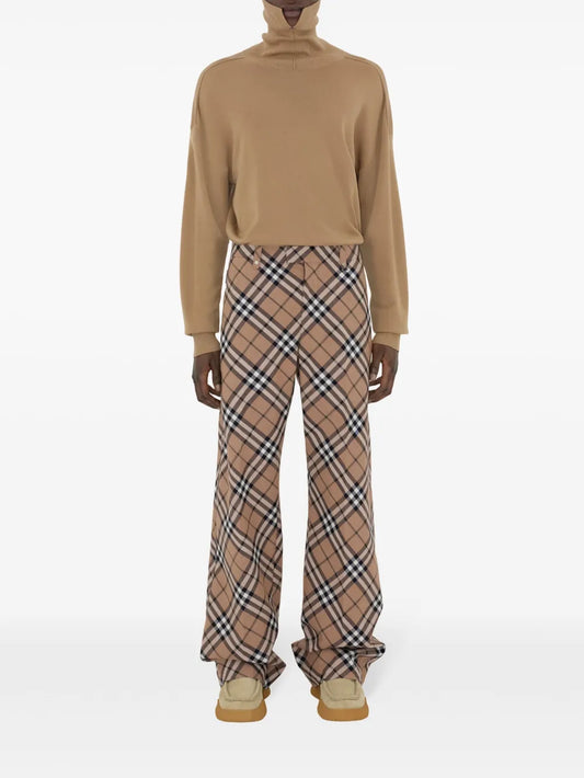 Checked Pants