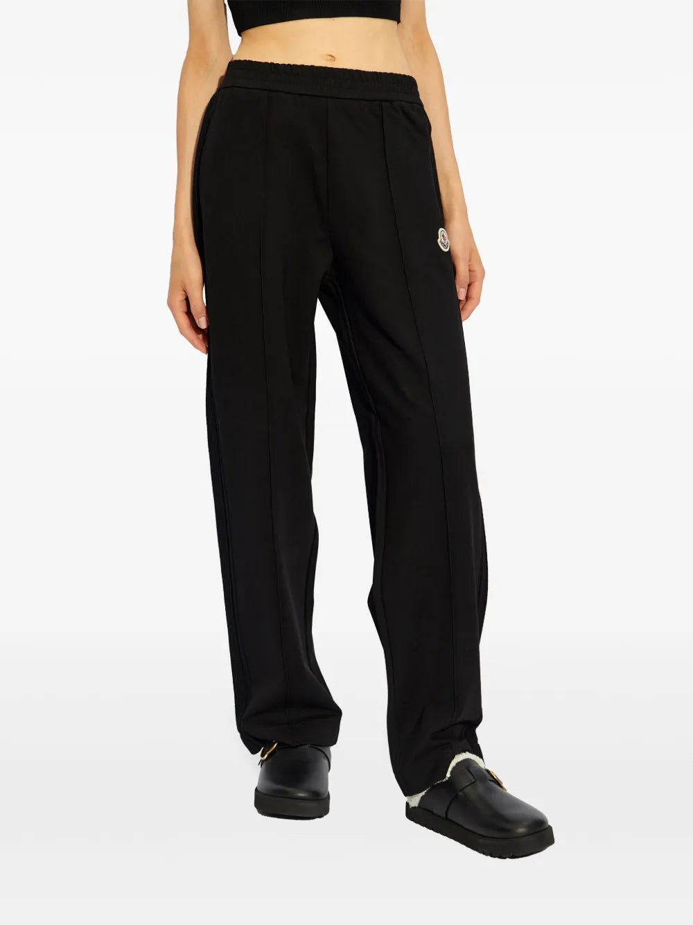 Straight-Leg Track Trousers