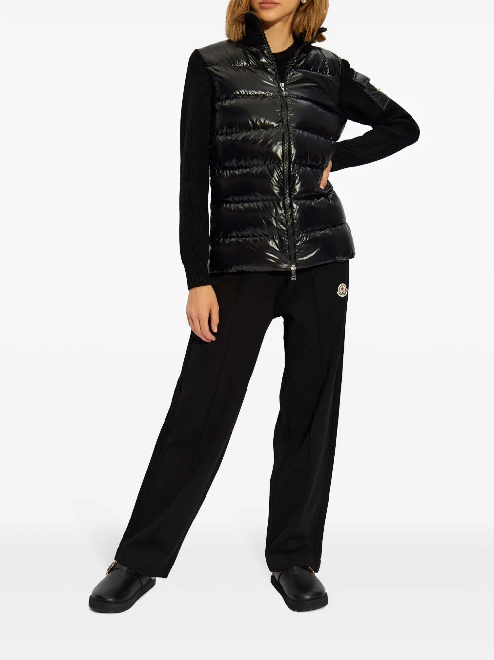 Straight-Leg Track Trousers