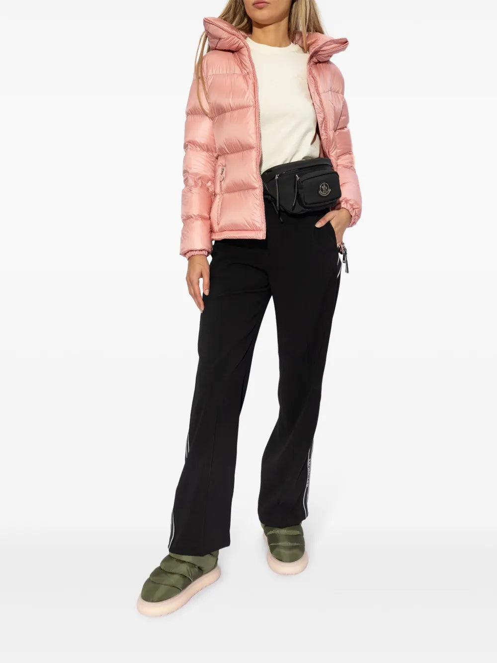 Pink Douru Down Puffer Jacket