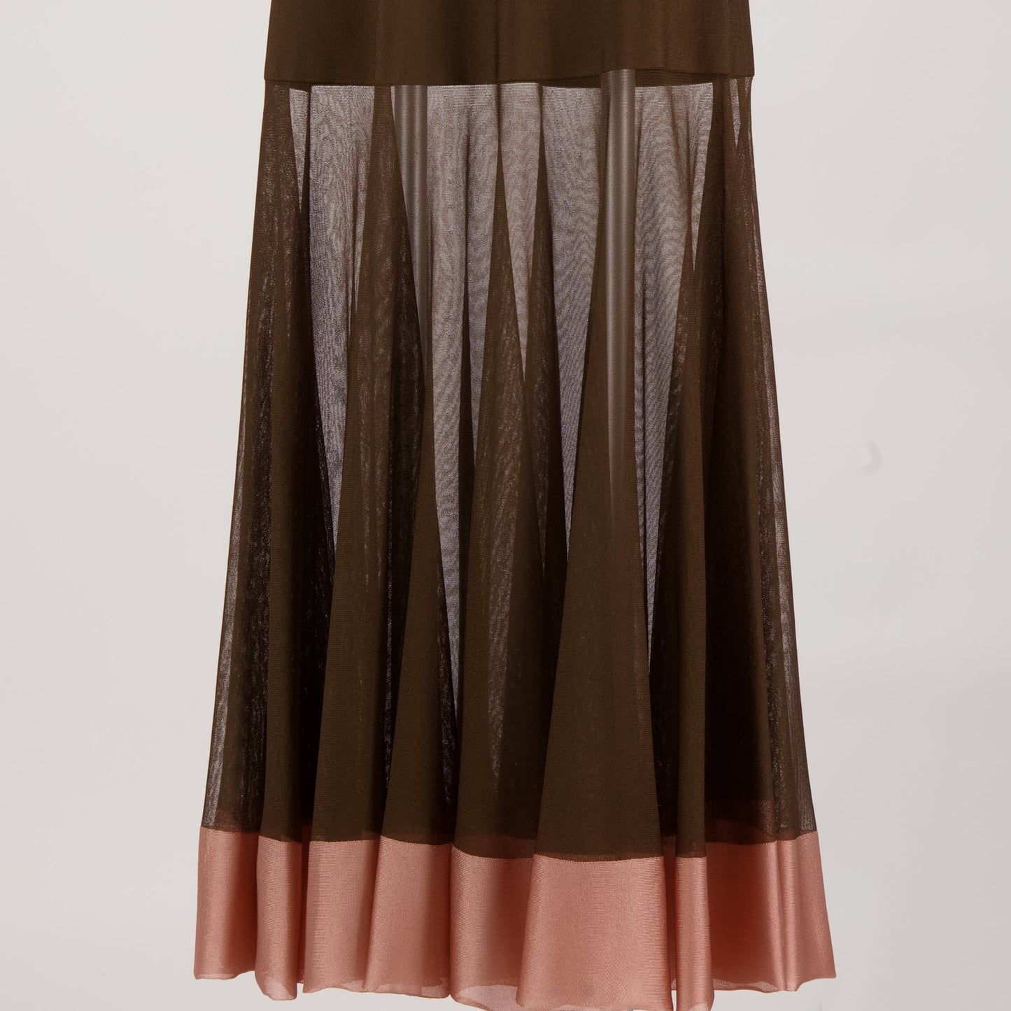 Sheer Panel Slip Maxi Dress