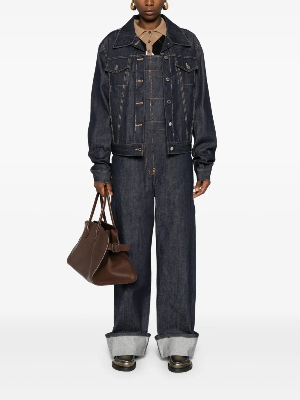 Classic Dark Denim Jacket