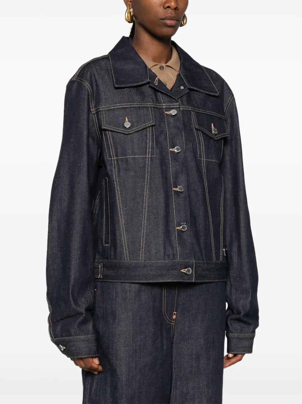 Classic Dark Denim Jacket