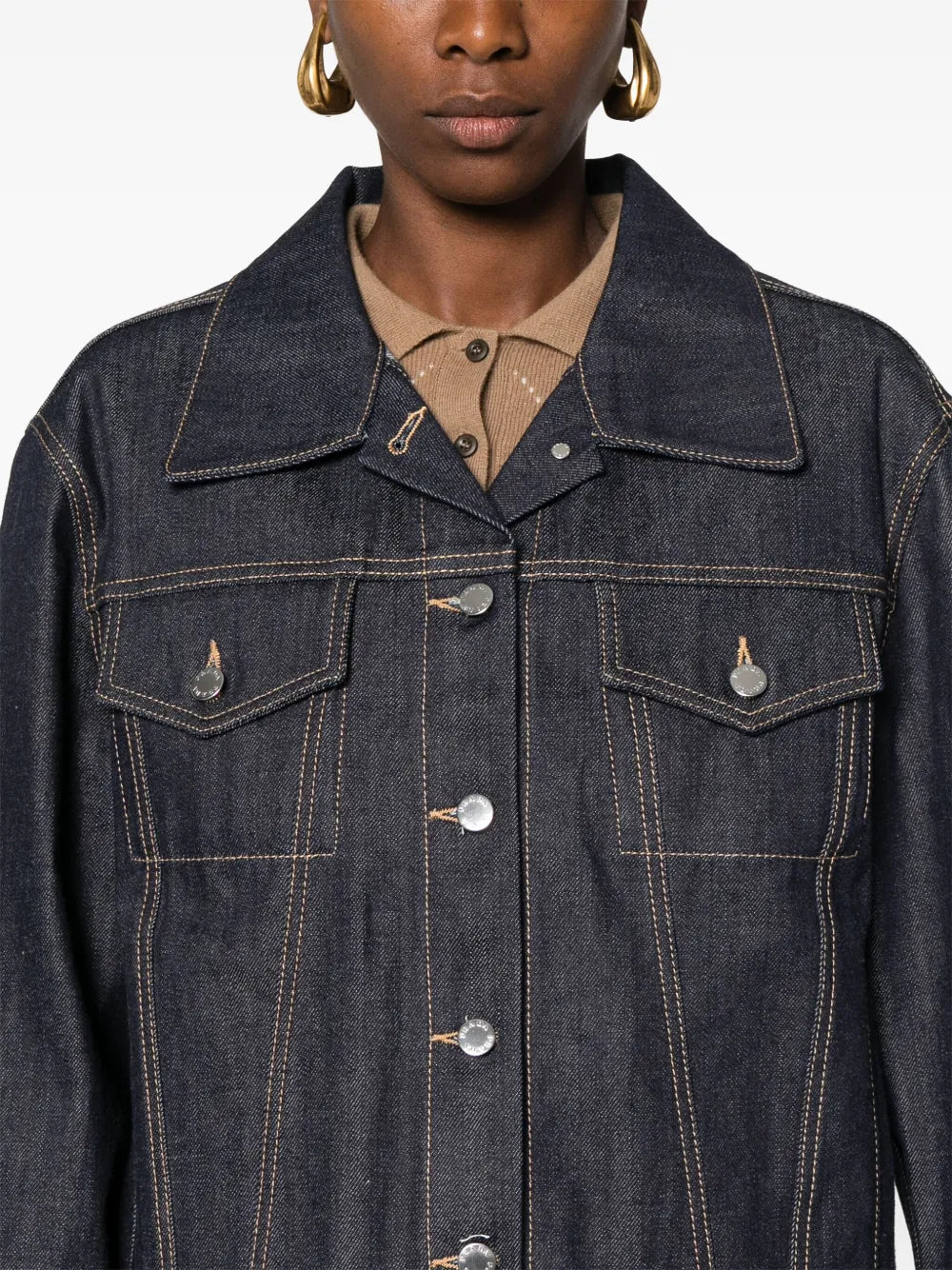 Classic Dark Denim Jacket