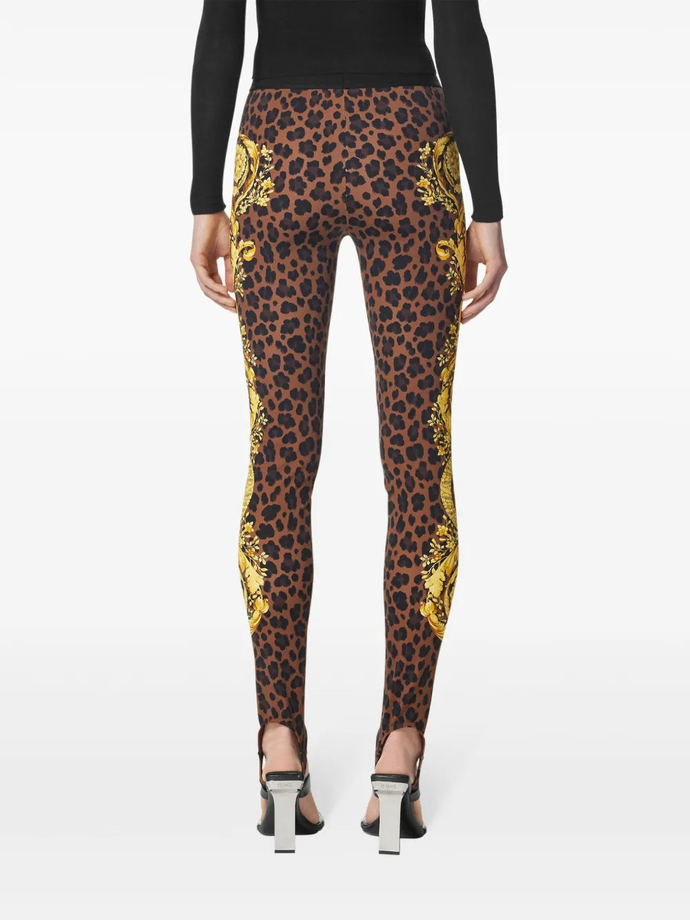 Leopard Baroque Stirrup Leggings