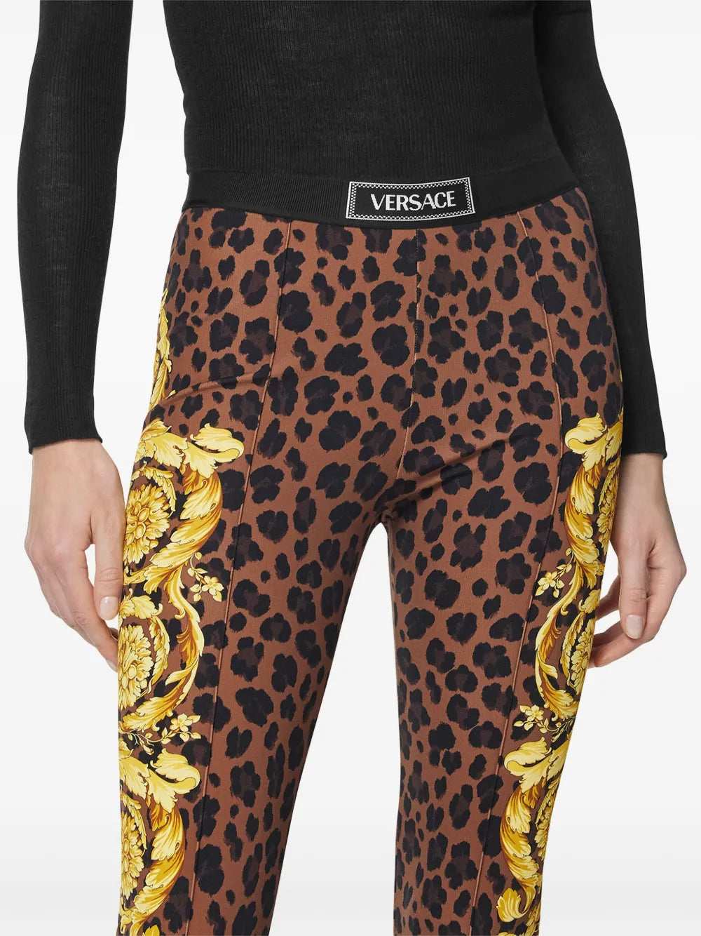 Leopard Baroque Stirrup Leggings