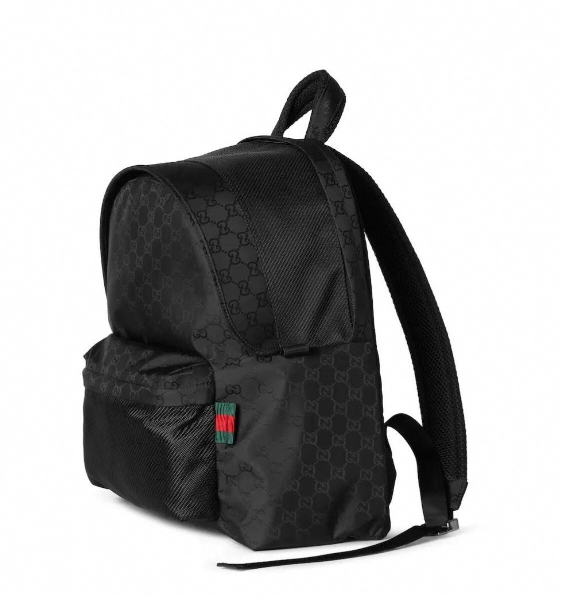 Black Nylon Backpack