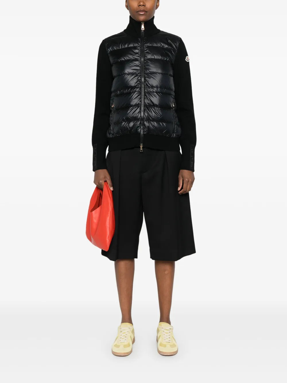Knit Sleeve Puffer Jacket