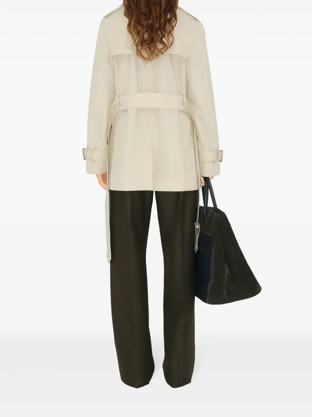 Gabardine Trench Coat
