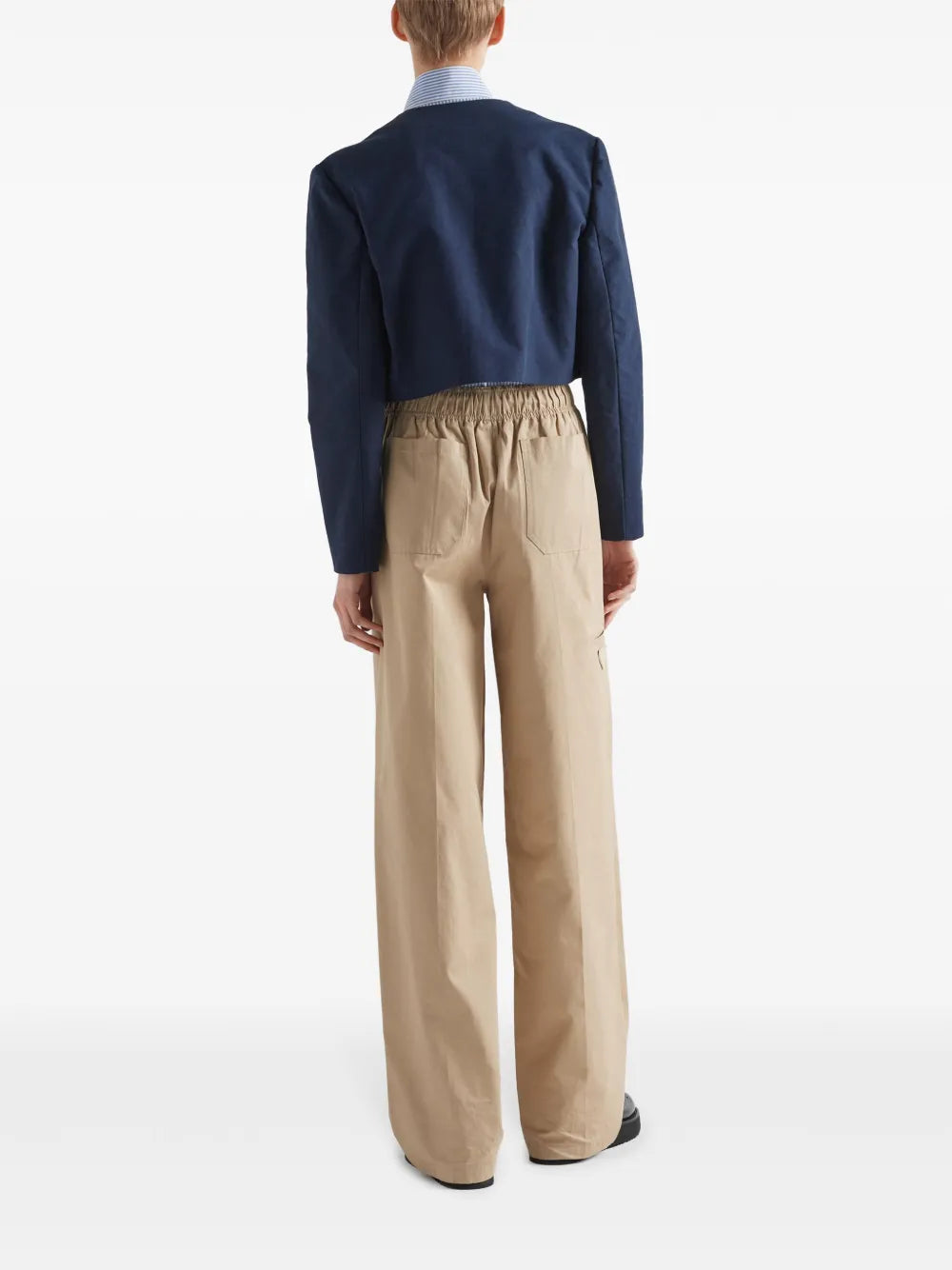 Relaxed Straight-Leg Trousers