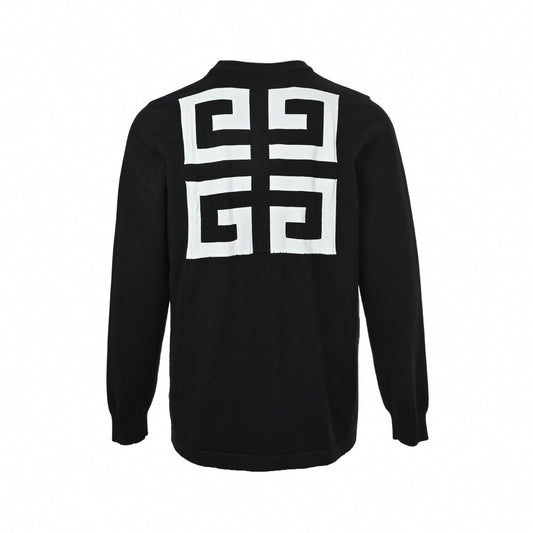 Logo Intarsia Wool Sweater