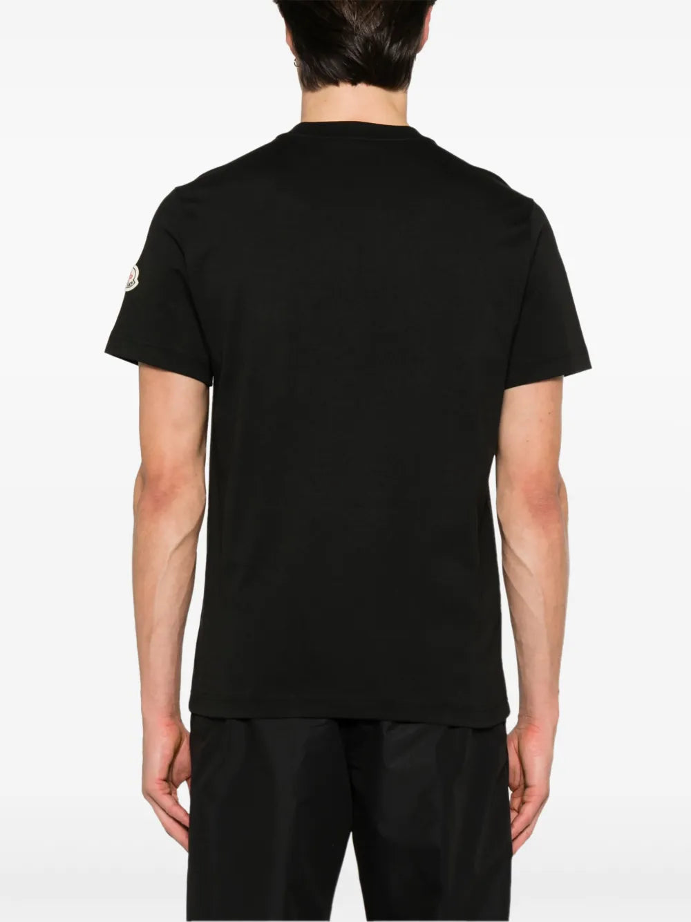 Black Monogram Pocket T-Shirt