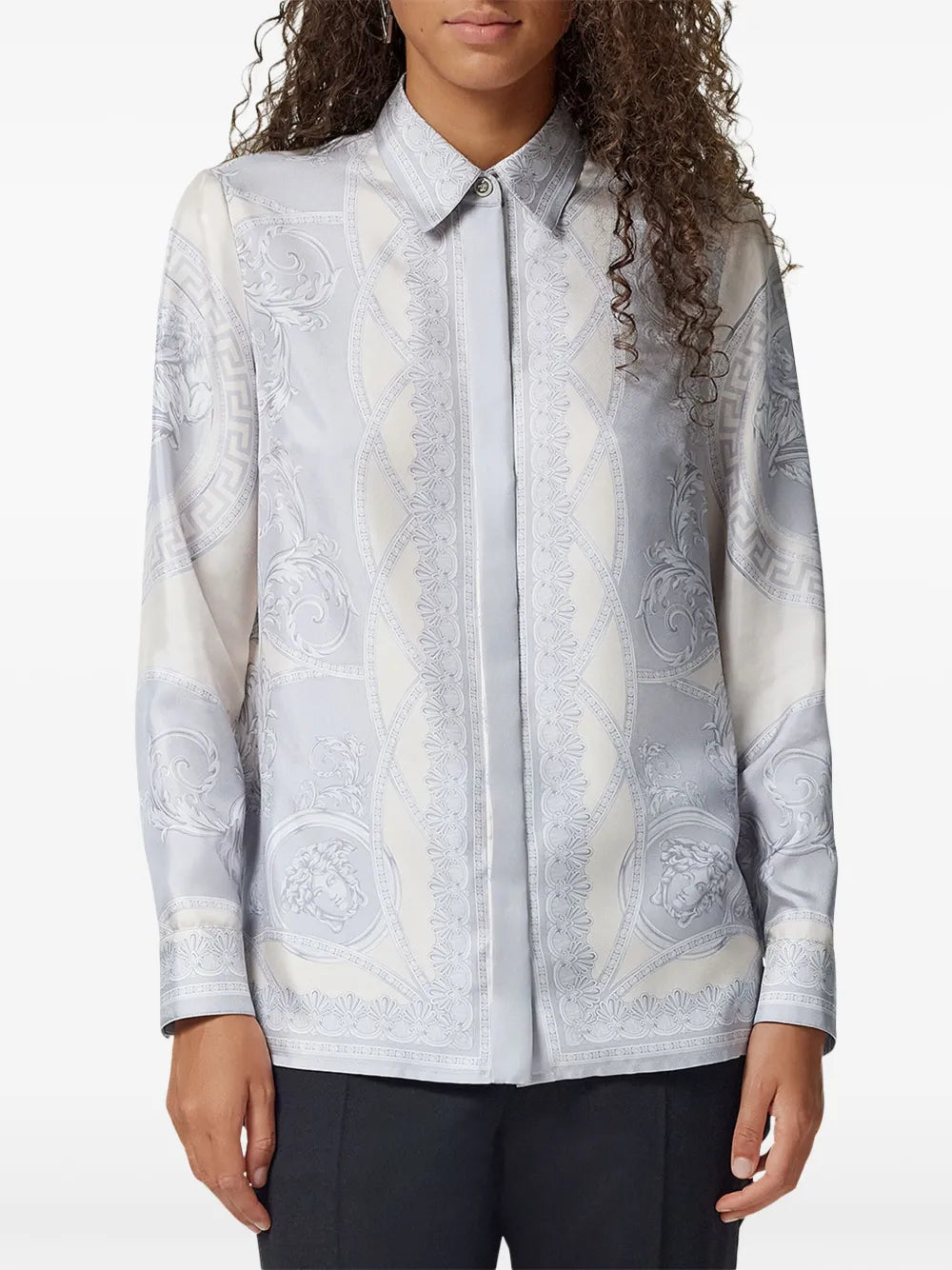 Baroque Silk Shirt