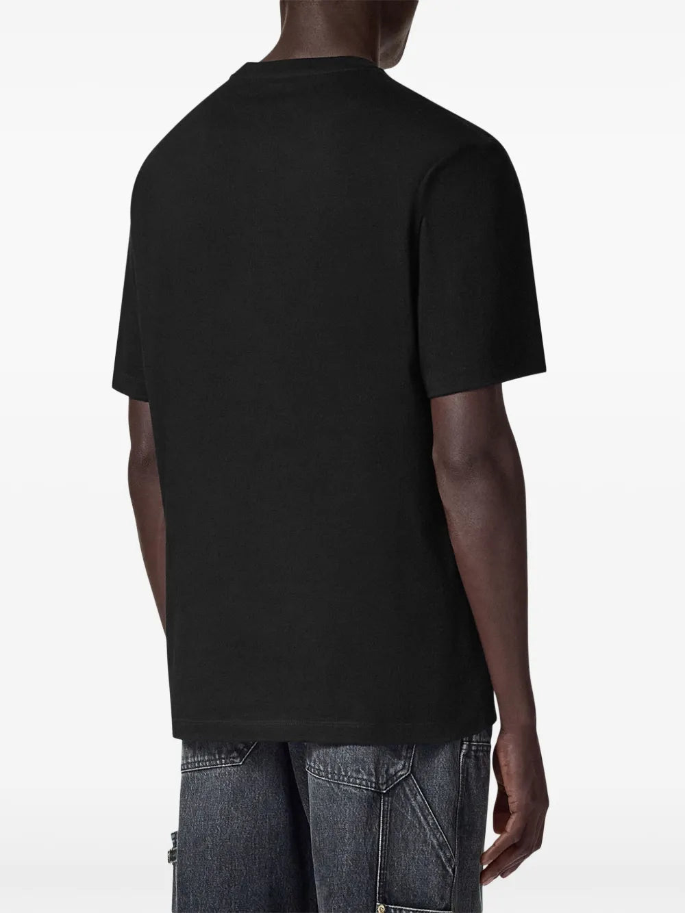 Black Maxi Chain Logo T-Shirt