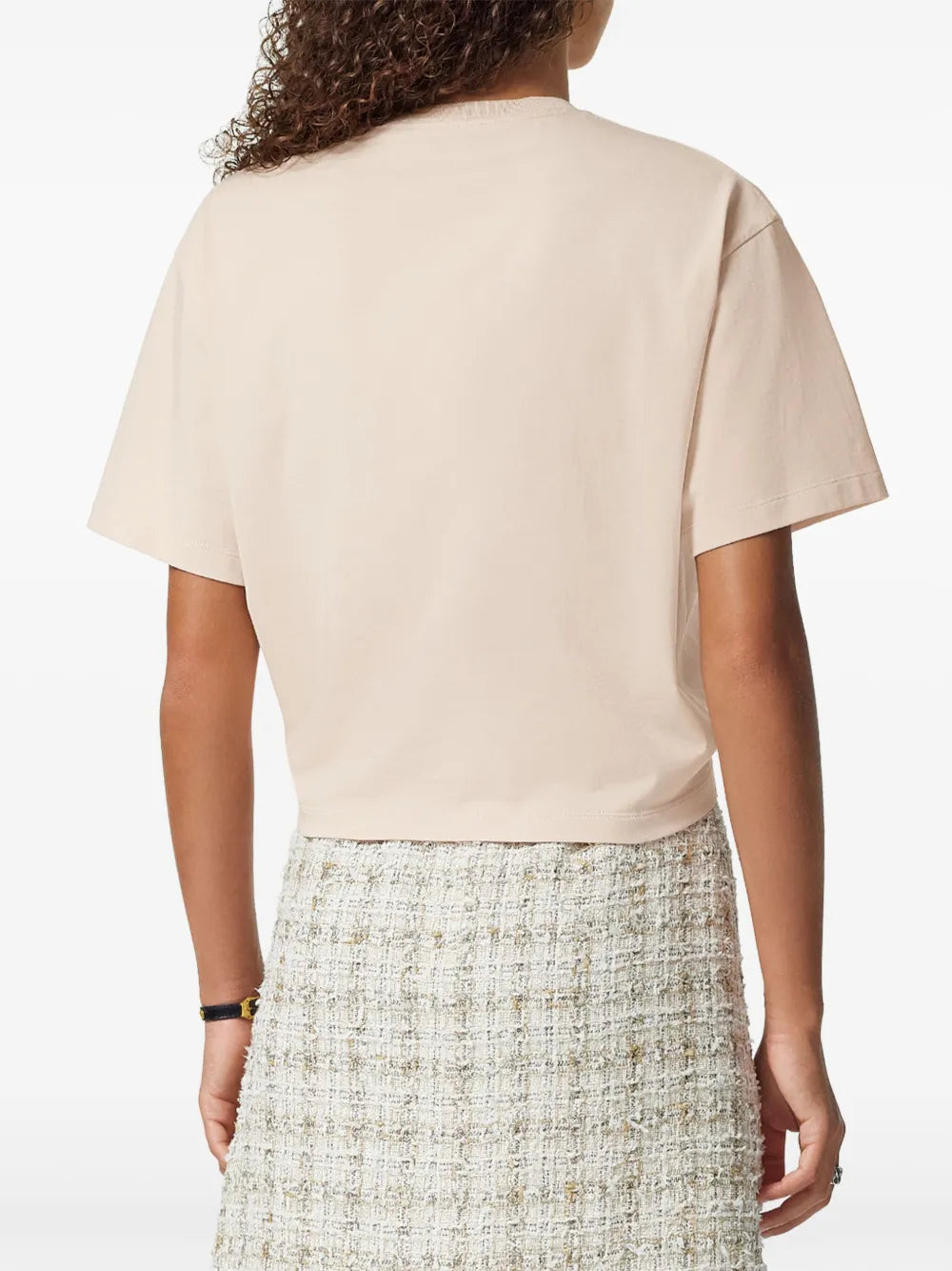 Logo Twist Crop T-Shirt