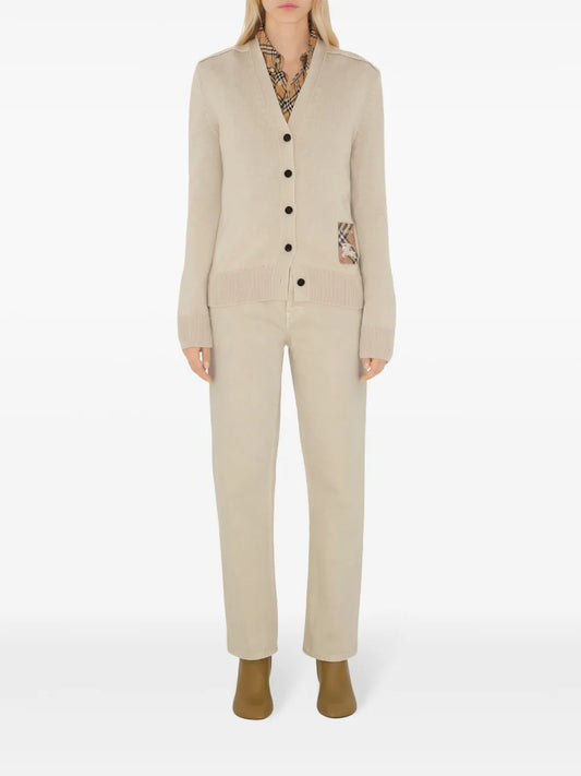 Beige Cavalier Cardigan