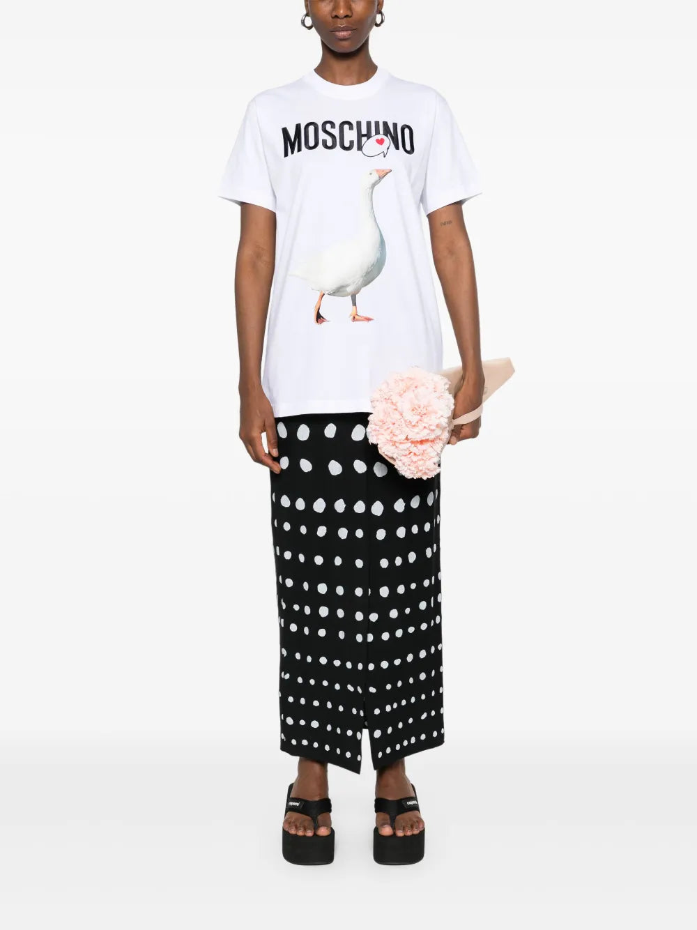 Goose Print T-Shirt