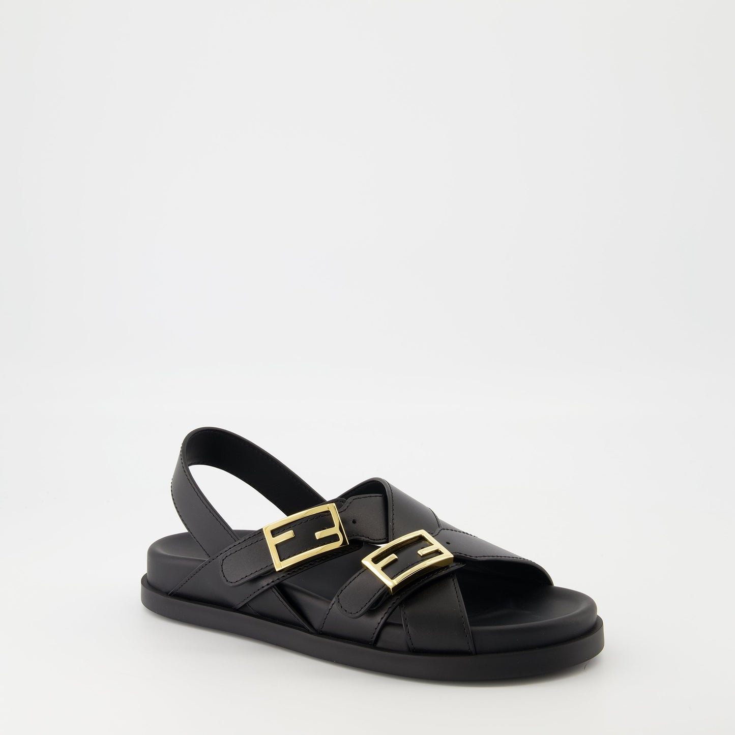 Sandals with Buckle Hardware