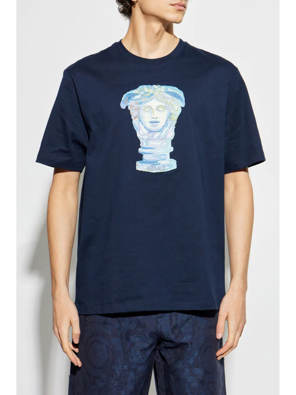 Medusa Gallery Navy Blue T-Shirt