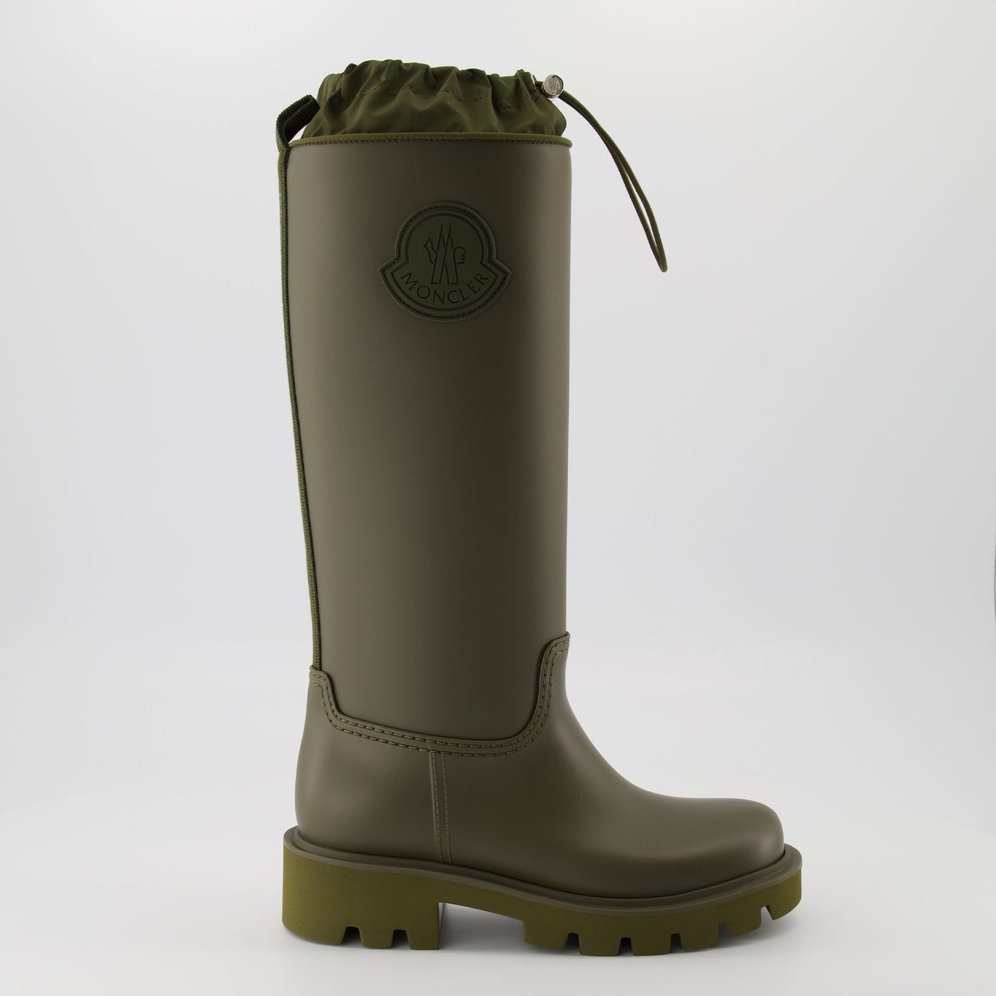 Ginette Tall Rain Boots – Olive Green