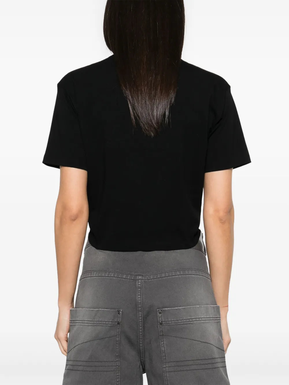 Strawberry Logo Twist Crop T-Shirt