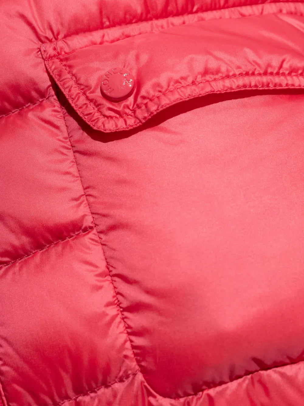 Pink Lightweight Quilted Down Jacket