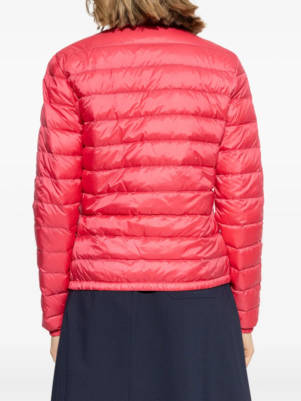 Pink Lightweight Quilted Down Jacket